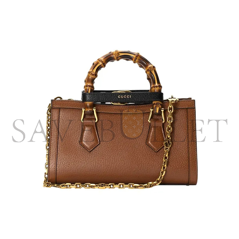 GUCCI DIANA BAMBOO SMALL SHOULDER BAG 735153 (27*15.5*11cm)